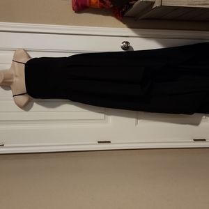 Speechless Womens Black Sleeveless Full Length HI-Lo Formal Dress